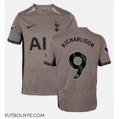 Camiseta Tottenham Hotspur Richarlison Andrade #9 Tercera Equipación 2023-24 manga corta